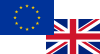 ユーロ/イギリス国旗